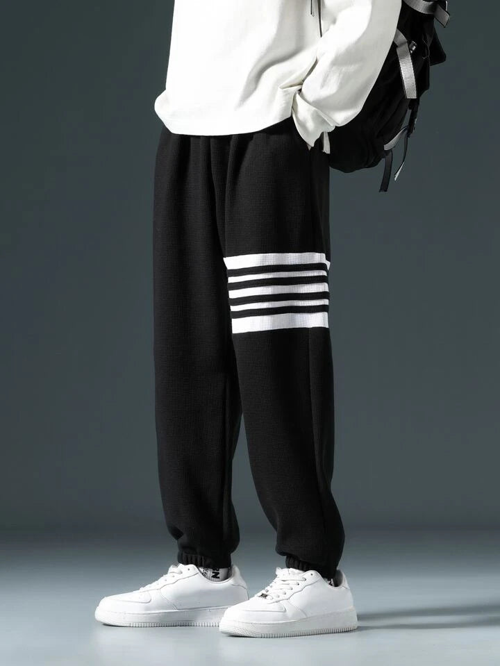 Striped Cargo Pants