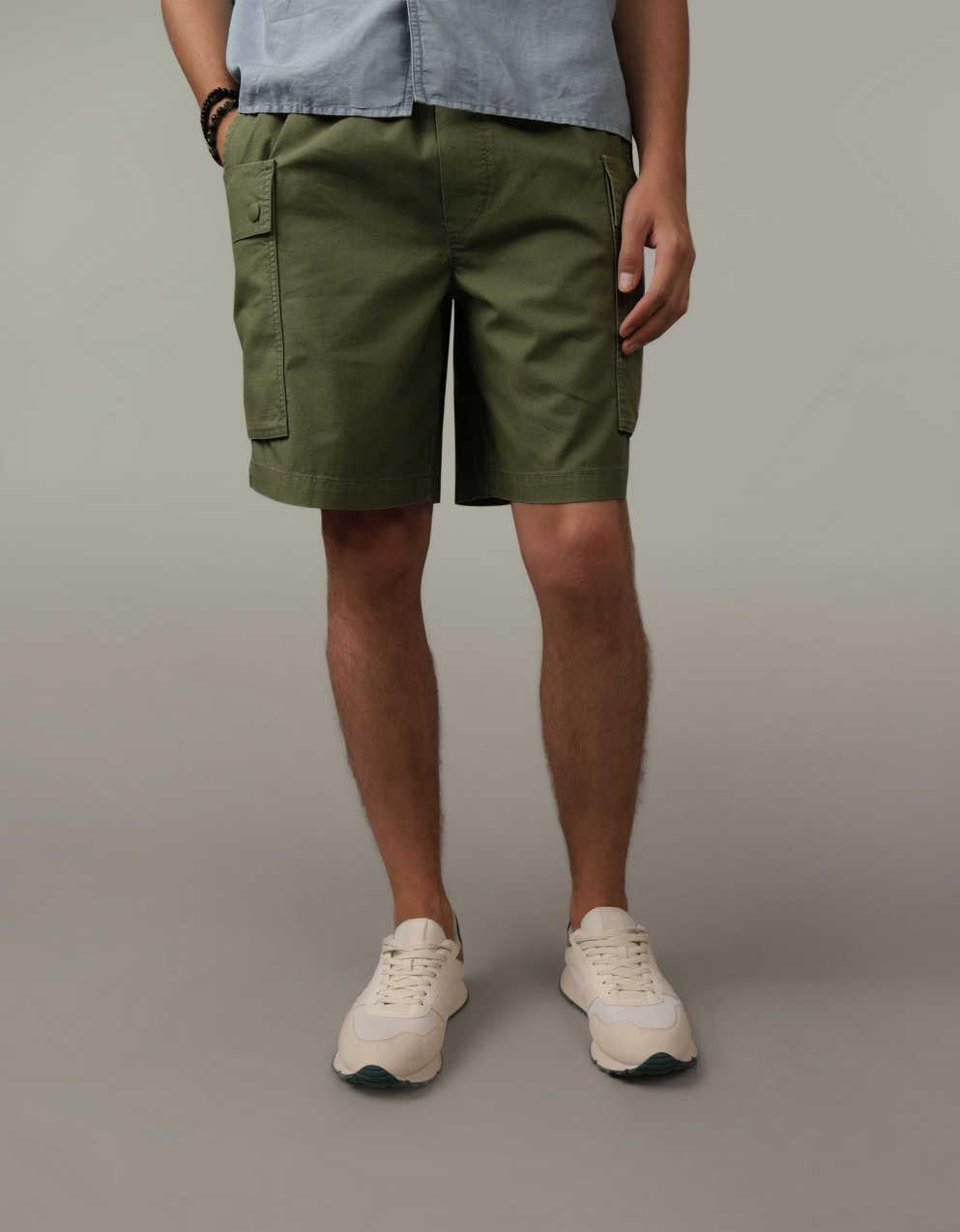 Flex Cotton-Blend Cargo Short