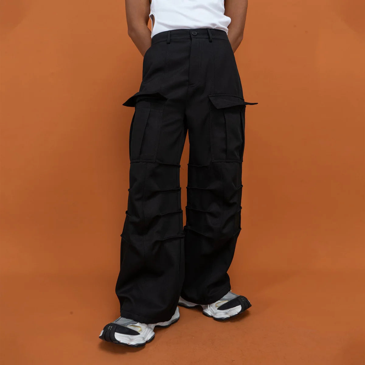 Plated Cargo Pants