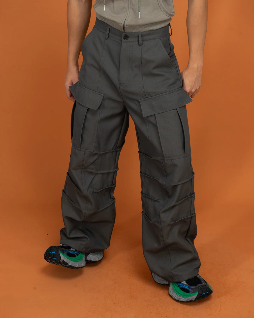 Plated Cargo Pants