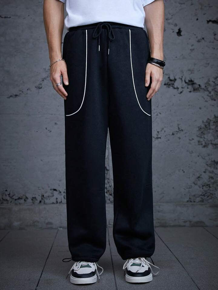 Casual Cotton Pants Regular Wear