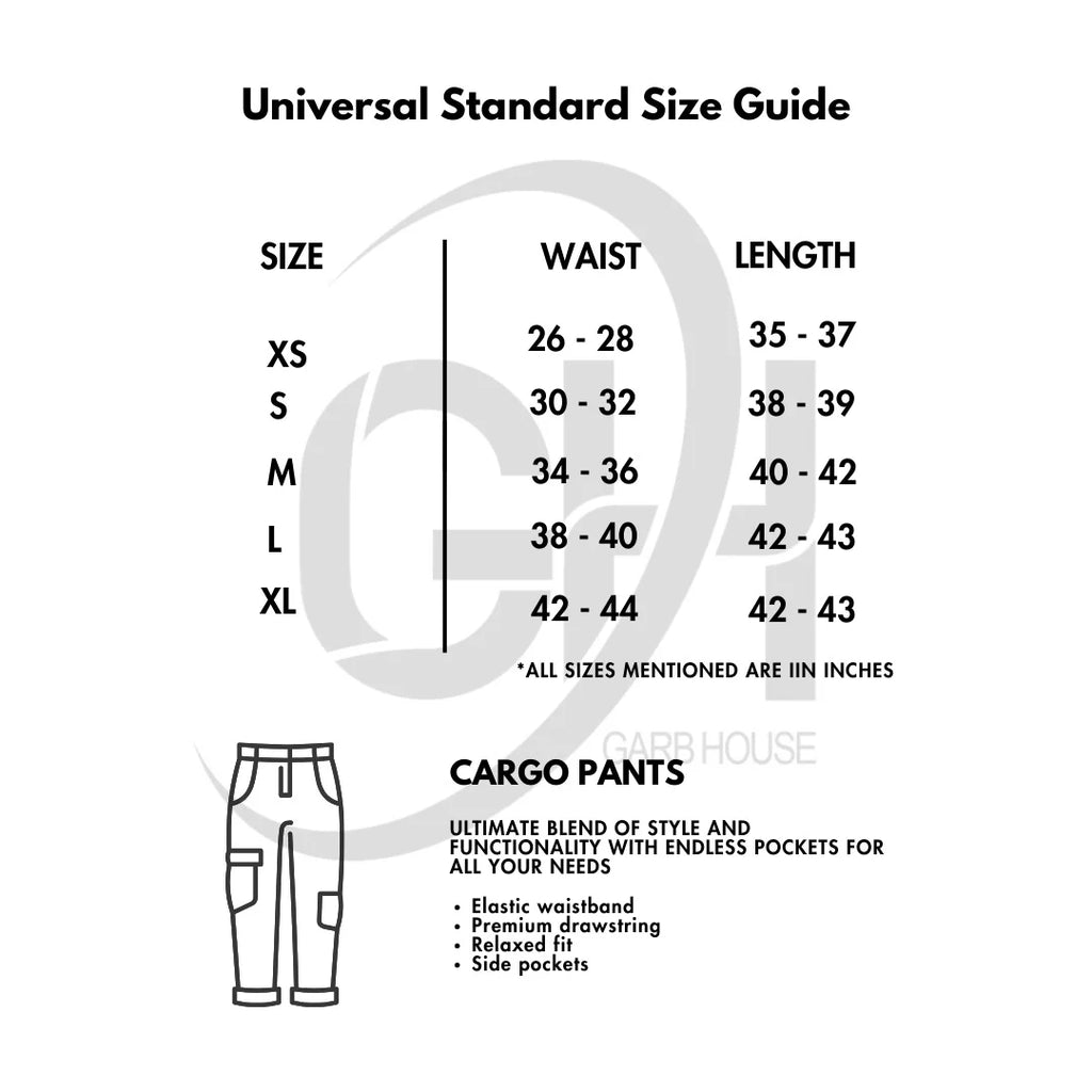 Side Zip Cargo Pants