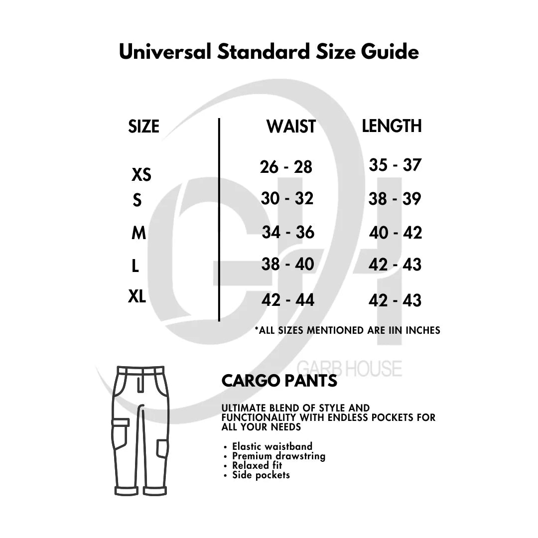 Side Zip Cargo Pants