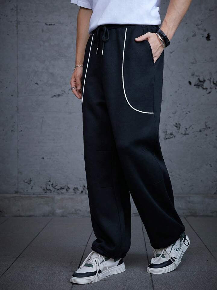 Casual Cotton Pants Regular Wear