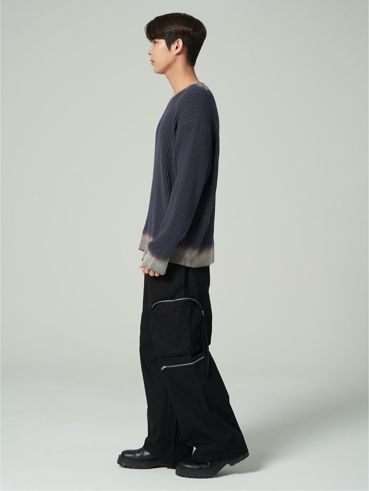 Side Zip Cargo Pants
