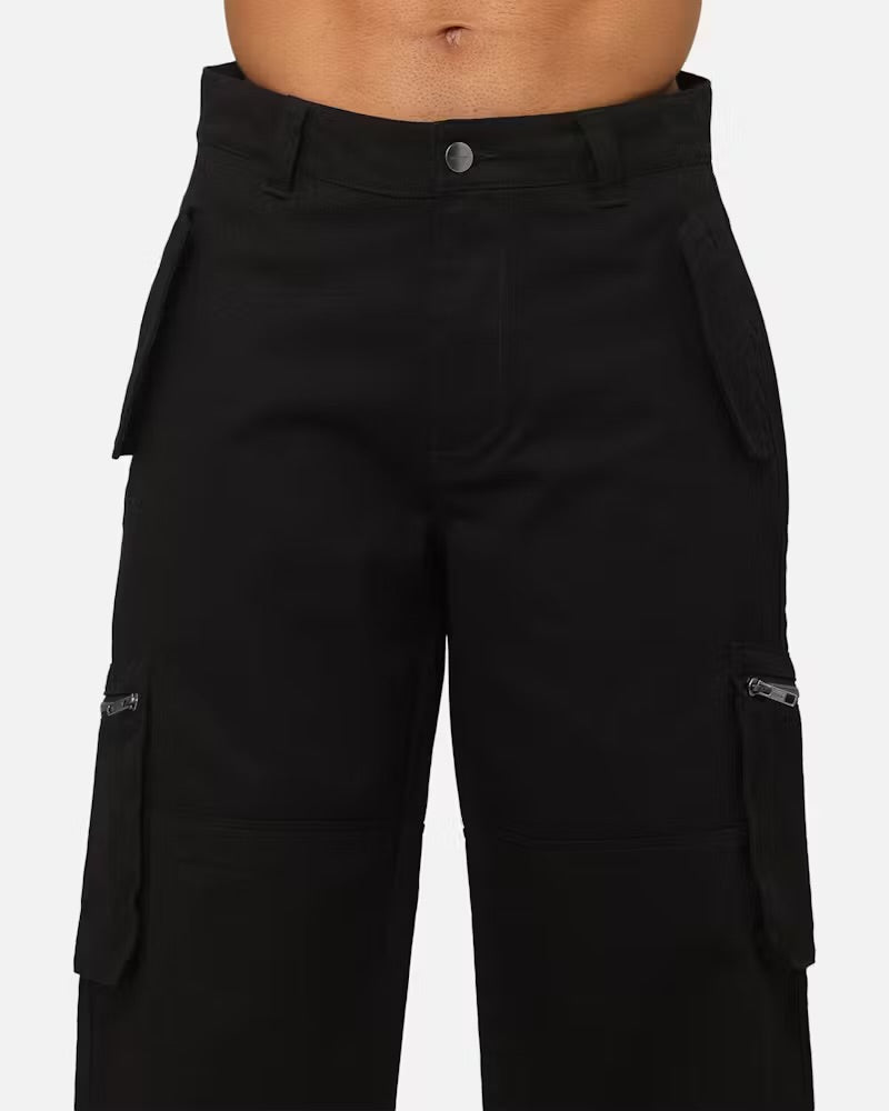 Zip Up Cargo Pants
