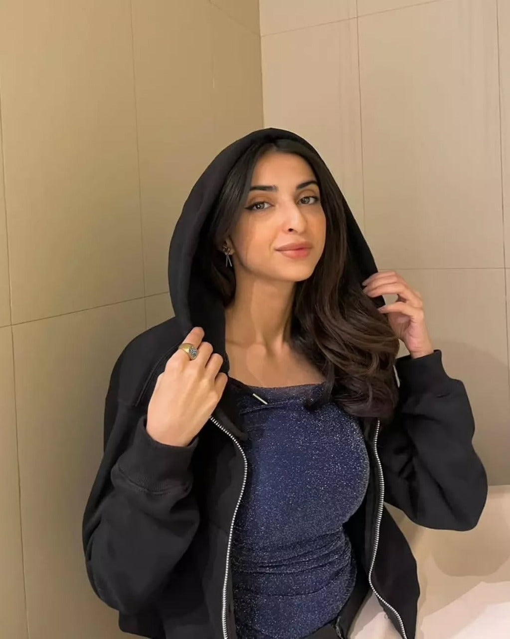 Crop hoodie