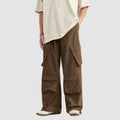 Double Cargo Pockets Pants