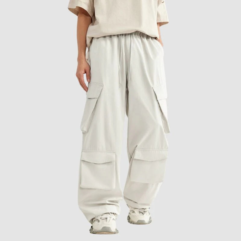 Double Cargo Pockets Pants